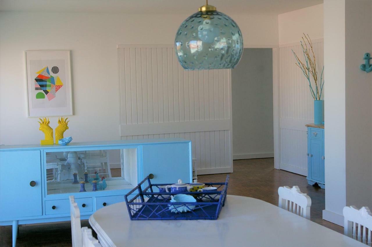 Blue Apartment Parede Beach House Экстерьер фото