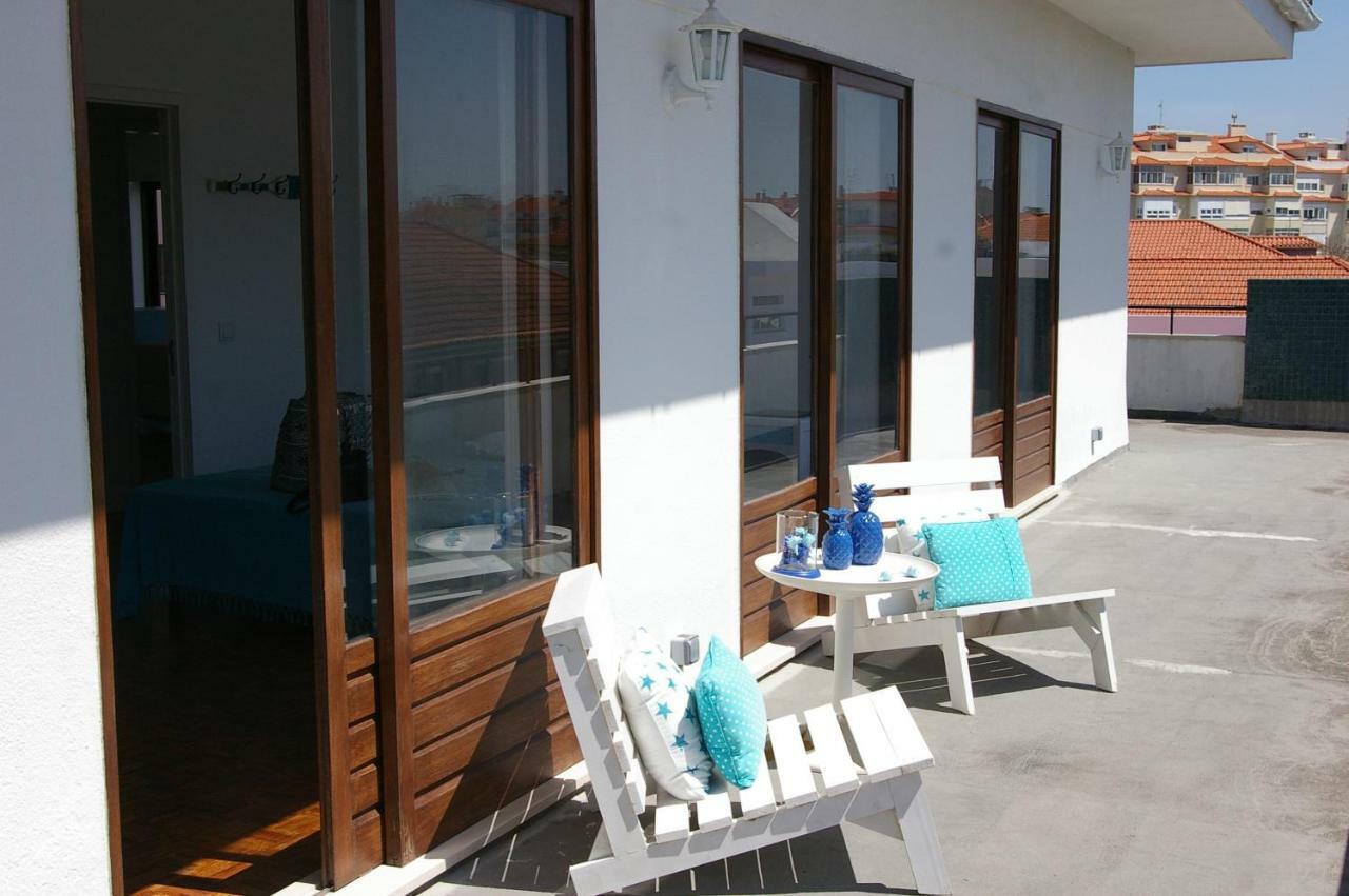 Blue Apartment Parede Beach House Экстерьер фото